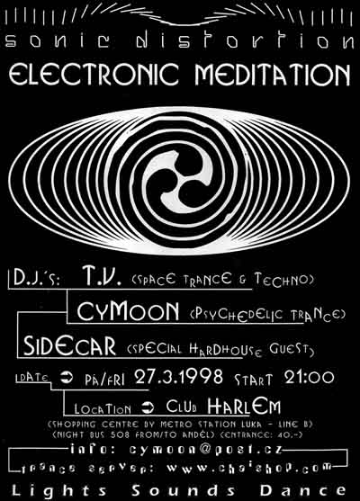 Electronic Meditation flyer